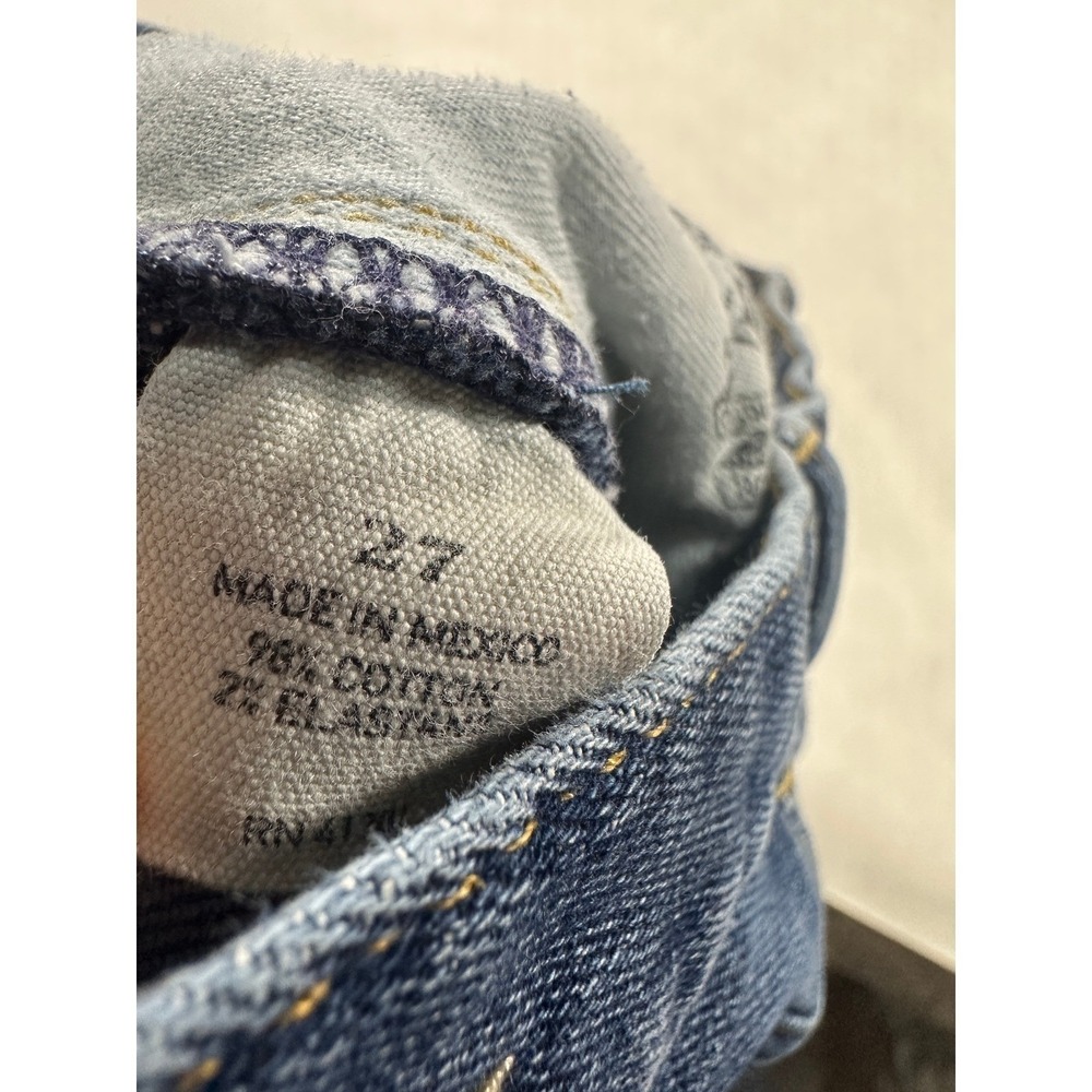 Polo Ralph Lauren Reade Slim Straight Jeans Medium Wash Womens Size 27 - Picture 4 of 14